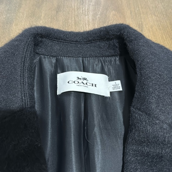 Coach mohair coat. - Picture 4 of 6